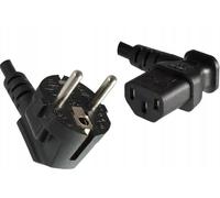 Câble d'alimentation MicroConnect Schuko coudé C13 de 1,8 m