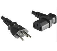 Câble d'alimentation MicroConnect Swiss-C13 à 90° de 1,8 m