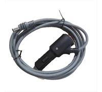 Câble d'alimentation Mini CC de 2 m, adaptateur direct pour allume-cigare 12 V avec un seul élément.