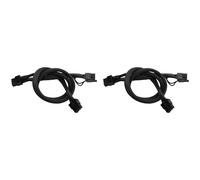 Câble d'alimentation modulaire PCIe 8 broches vers 2 ports 6 + 2 broches pour alimentation modulaire Corsair RM1000X RM550X 650X 750X 850X, lot de 10