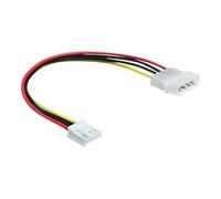 Câble d'alimentation Molex 4 broches DeLOCK 83184 - Floppy 4 broches 0.22m