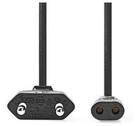 Câble d'alimentation Nedis PCGP11062BK20 Noir Noir G