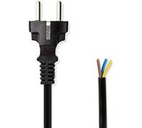Câble d'alimentation Nedis PCPF30BK Noir G