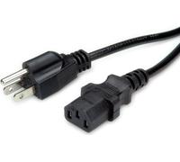 Câble d'alimentation NEMA-5 vers C13 pour les États-Unis, noir, 1,8 m