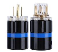 Câble d'alimentation pour amplificateur, câble HiFi gainé tressé pour une clarté sonore optimale, performances exceptionnelles garanties (1,5