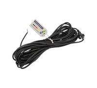 Câble d'alimentation pour aspirateur - 15 m - Noir - 2 x 1,0 mm² - Câble de raccordement de rechange universel pour commerce et industriel - Câble d'alimentation compatible avec Sebo Kärcher Nilfisk