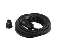 Câble d'alimentation pour Betteri BC01 3 fils 1,5 mm² H07RN-F Noir Pour prise Wieland Convient pour onduleur Longueur de câble 0,5-5 m (5 m)