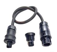 Câble d'alimentation pour Betteri BC01 pour Schuko pour onduleur 0,5 m à 5 m H07RN F 3 conducteurs en élastomère isolé à l'huile et résistant à la chaleur (1,5 m)