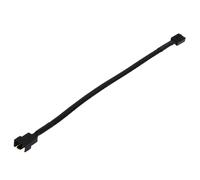 Câble d'alimentation pour boîtier d'ordinateur, 5 pièces/lot, 4 broches, avec connecteur PWM, Extension de ventilateur pour CPU pur, 12 pouces