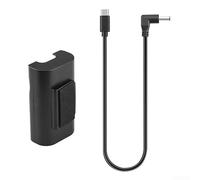 Câble d'alimentation pour lunettes de vol compatible avec DJI Avata et batterie Goggle 2 avec contact éponge confortable et noyau en cuivre d'alimentation stable (ensemble)