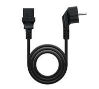 Câble d'alimentation pour processeur, connecteur CEE7 mâle vers C13 femelle, longueur de 10 mètres, idéal pour les configurations qui nécessitent une distance considérable entre la source d'énergie et