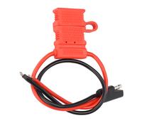 Câble d'alimentation pour radios Motorola série XPR, finition rouge et noire élégante, longue durée de vie, sécurité renforcée pour XPR4500,