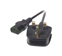 - Câble d'alimentation - power IEC 60320 C13 pour BS 1363A (M) - 3 m - noir