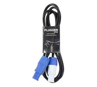 Plugger Câble d'alimentation PowerCON mâle à verrouillage vers PowerCON mâle à verrouillage. Longueur 1,80 mètre. Conçu pour les systèmes de sonorisation, les enseignes, écrans ou éclairages LED.