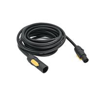 Câble d'alimentation Principal IP65, 3 conducteurs de 2,5 mm², Haute flexibilité, Longueurs Disponibles : 1 m, 2 m, 3 m et 5 m, for éclairage LED de scène DJ.(5m)