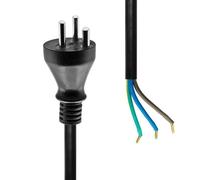 Câble d'alimentation ProXtend Denmark - ouvert, 20 m, noir, PC-KOE-020-M