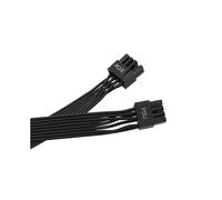 Câble D'Alimentation PSU 8 Broches Vers Double PCI-E 6+2 Broches pour , Câble GPU Mâle Vers Mâle pour Alimentation Modulaire Thermaltake