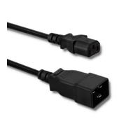 Rallonge d'alimentation Qoltec IEC C20/C13 | 3 x 1,5 mm² | 1,2 m