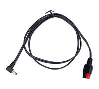 Câble d'alimentation Radio à Ondes Courtes Portable ABS DC Head Cord Accessoire Noir Fournit des Piles pour ICOM IC-705
