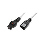 Câble d'alimentation rallonge avec verrouillage IEC IEC-PC1076