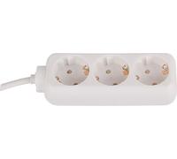 REV-Ritter Prise de table 512246555 – Multiprise 3 prises câble 3,0 m Blanc