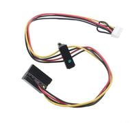 Câble d'alimentation SATA 6 broches vers 2 ports pour carte mère Acer, cordon de connecteur HDD de 37 cm, adaptateur double disque dur pour disque dur interne d'ordinateur, construction stable en