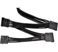 Câble d'alimentation SATA BeQuiet [4x Alimentation SATA mâle 15 pôles - 1x module d'alimentation] 0.90 m noir