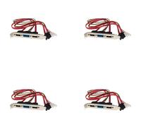 Câble d'alimentation SATA vers ESATA et IDE Molex 4 broches pour PC DIY