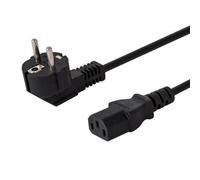 Câble d'alimentation - SAVIO - CL-146 - 3 m - Noir - Schuko IEC C13