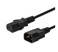 Câble d'Alimentation Savio CL-99 Noir C13 C14 1,2 m