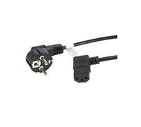 Câble d'Alimentation SCHUKO CEE 7/7 A IEC320 C13 Noir