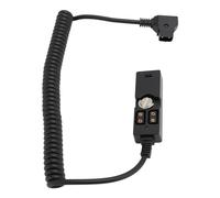 Câble d'alimentation Séparateur de Robinet D, Affichage LED, Vis 1/4, Robinet D à 2 Ports, Câble d'alimentation de Type C pour Téléphone, Batterie de Type B V