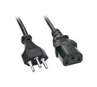 - Câble d'alimentation - Suisses 3 broches (M) pour power IEC 60320 C13 - 5 m - Suisse