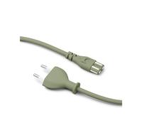 Câble D'alimentation sur Pied 750 cm Vert Mousse