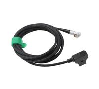 Câble d'alimentation tressé femelle 6 broches D-tap à angle droit pour appareil photo Red Epic Dragon DSMC2 1,5 m