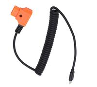 Câble d'alimentation Type-C à D-Tap Tap Power, USB C à D Tap Power Cable Spring Flexible USB C to D Tap Power Câble Flexible Universel pour Appareils Photo Numériques