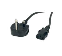 Câble d'alimentation UK vers IEC C13-POSAC-C13-5/UK30 noir 3 m