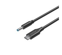 Câble d'alimentation UNITEK C14117BK-1.8M, USB-C vers CC, 1.8m, 20V 3.25A, AWG 20, 65W max, Conducteur cuivre, Diamètre 4mm, Noir