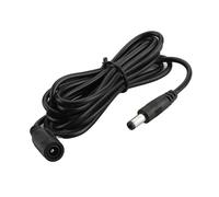 Câble d'alimentation universel basse tension DC 5,5 x 2,1 mm mâle vers femelle pour caméras de sécurité, routeurs, lumières LED, câble d'alimentation à portée étendue pour caméra de sécurité