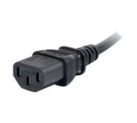 C2G Câble d'alimentation 10 m (IEC320 C13 à CEE 7/7 Schuko) pour PC et moniteurs, Noir