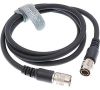 Câble d'alimentation Uonecn Hirose 4 broches mâles, environ 1 m, compatible avec les mélangeurs audio, ordinateur portable, microphone, caméra de sécurité, etc.