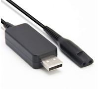 Câble D'Alimentation Usb 12 V Pour Rasoir Électrique Braun Series 1,3,5,7,9 3020S,3080S,760Cc,790Cc,340S,190S,5190Cc,5210,9095Cc