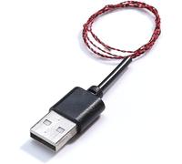 Câble d'alimentation USB (50 cm) pour éclairage DIY Lego/MOC, câble d'alimentation USB pour Lego et Autres Briques de Grandes Marques.