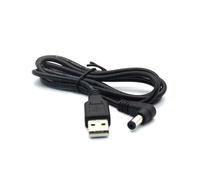 Câble d'alimentation USB à angle droit 90, 5 volts cc, 5.5x2.1, 5.5mm/2.1mm, convertisseur d'interface, 3 pieds