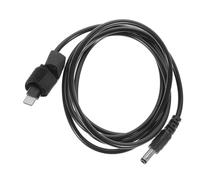 Câble D'alimentation Usb-c vers 5,5x2,1mm 15 V pour Ordinateur Portable | PVC et Cuivre, Attache Gain de Place, pour Routeurs, Bureau et Usage Mobile, Noir