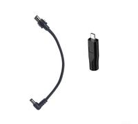 Câble d'alimentation USB C vers CC 100 W PD 20 V Ethernet pour Starlink Mini connexion d'alimentation sûre et fiable avec retardateur de flamme et résistance à la température (0,6 m)