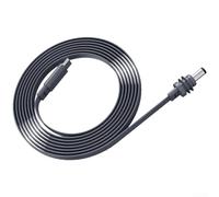 Câble d'alimentation USB-C vers CC 60 W - Charge rapide - Fil plat étanche à l'eau et à la poussière - Pour routeur Starlink - Gris (200 cm)