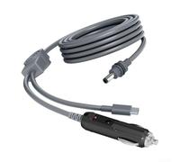 Câble d'alimentation USB-C vers DC 60 W pour Starlink pour mini, câble de charge de voiture 12-24 V étanche IP65, bloc d'alimentation avec 5,5 x 2,1 mm pour voiture
