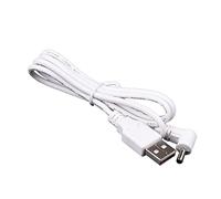 Câble d'alimentation USB de 1 m, 3,5 x 1,35 mm, coude jack pour ventilateur de lumière USB, horloge de dessin animé, radiateur 5 V, mini haut-parleur