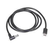 Câble d'alimentation USB de type C vers 5,5 x 2,5 mm à angle droit réglable 9 V 12 V 20 V sortie pour équipement de studio
